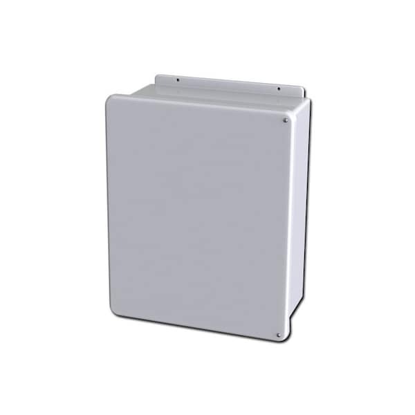 Captive Screws Electrical Enclosures, 21.68 in H, 8.84 in D, 17.69 in W, NEMA 4, 4X, 12, 13